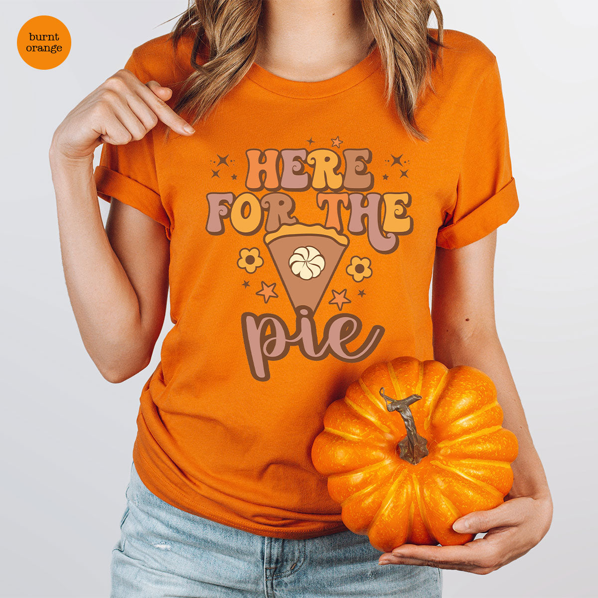 Thanksgiving Pie T-Shirt, Thanksgiving Gift For Family, Thanksgiving Desing Tee