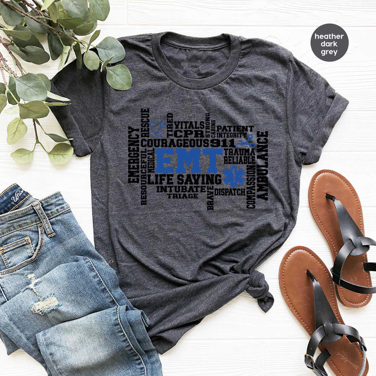 EMT Shirt, Gift For Paramedics, Life Saving T-Shirt