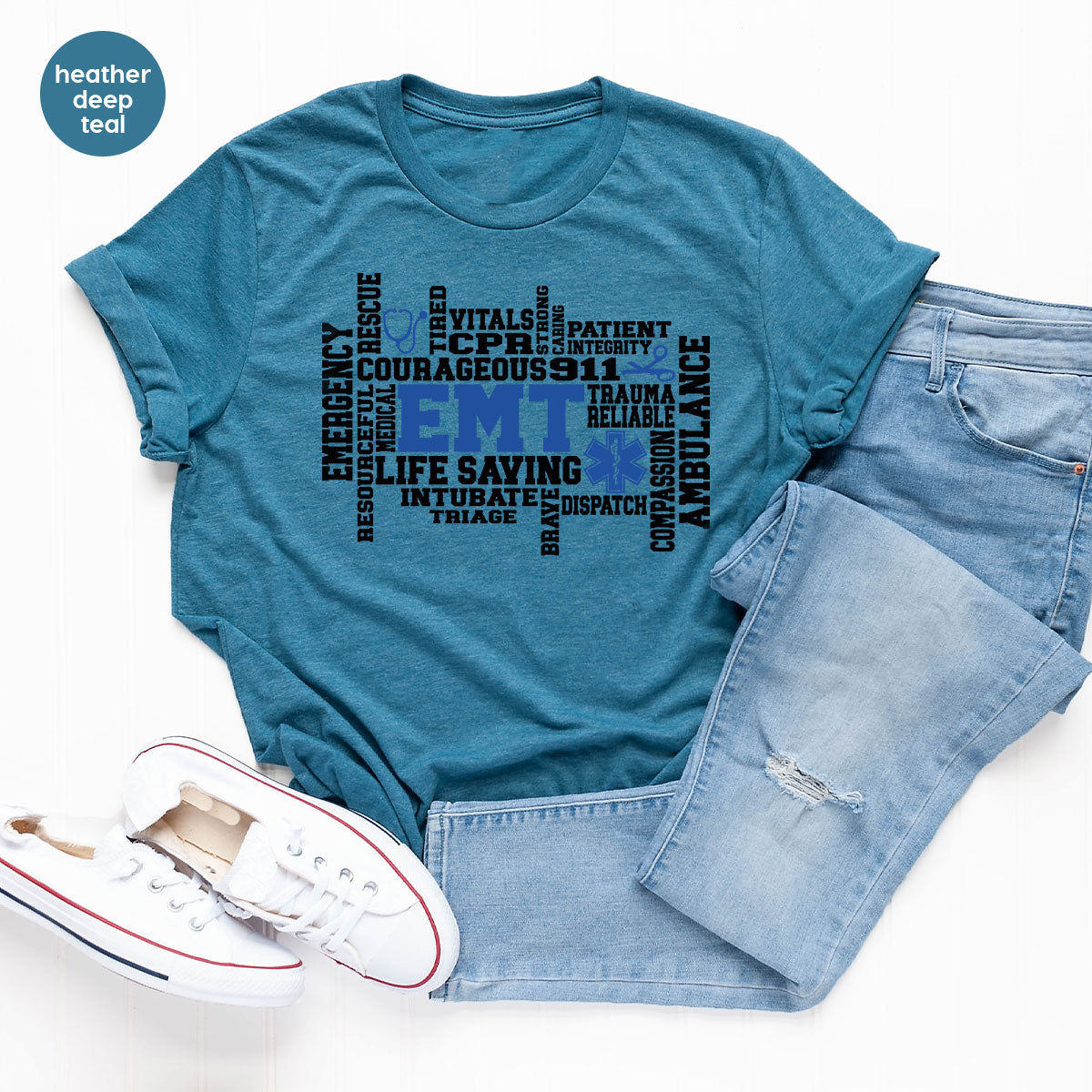 EMT Shirt, Gift For Paramedics, Life Saving T-Shirt