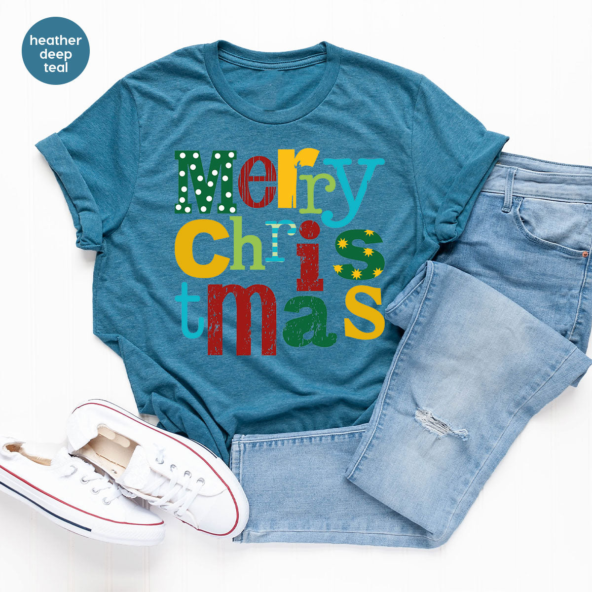 Merry Christmas Shirt, Family Christmas 2023 Tee, Xmas T-Shirt