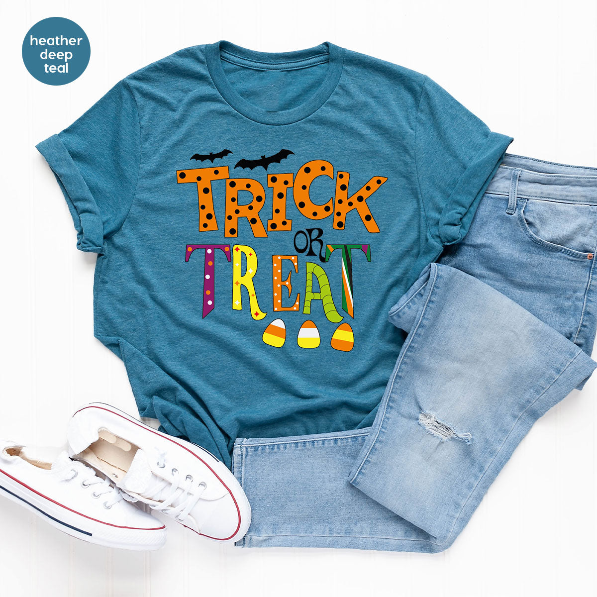 Spooky Season Shirts, Halloween Party Clothing, Spooky Halloween Gifts, Unisex Halloween Bat Shirt, Crewneck Kids Halloween Shirts