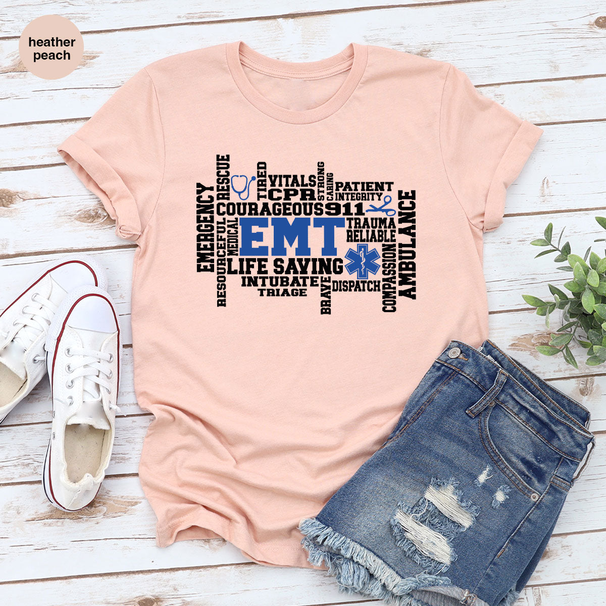 EMT Shirt, Gift For Paramedics, Life Saving T-Shirt