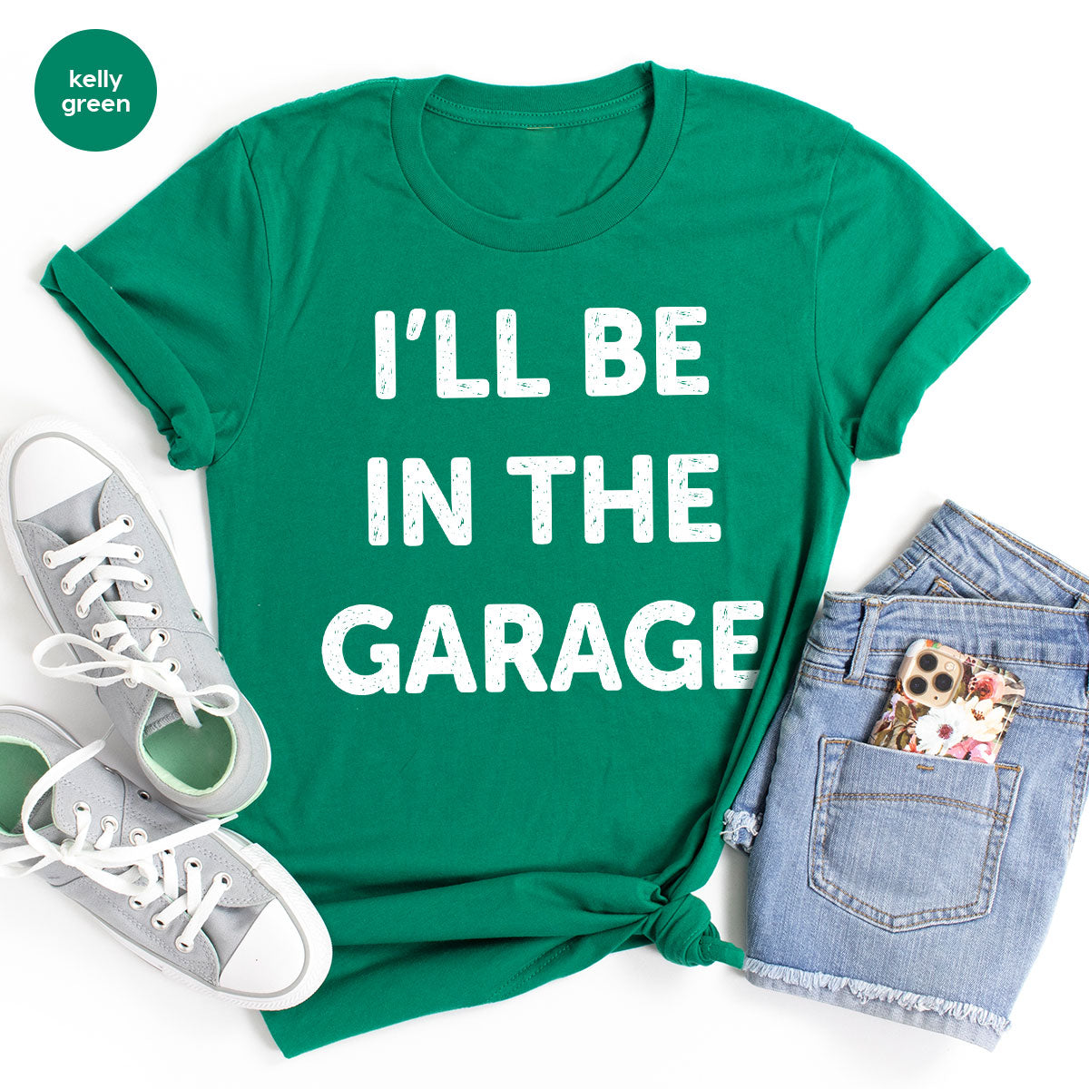 I'll Be In The Garage Shirt, Funny Garage T-Shirt, Funny Shirt For Men, Mechanic Tee