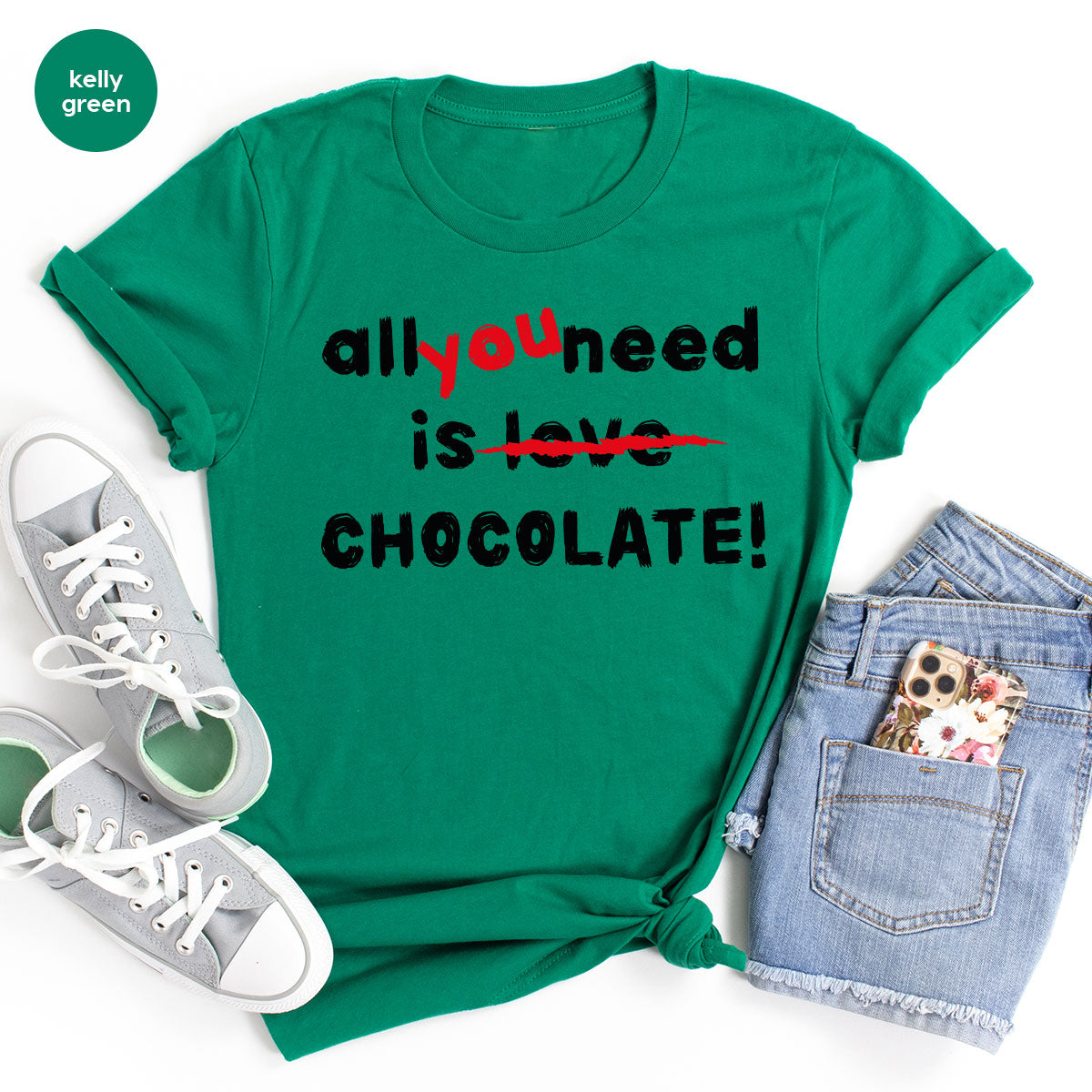 Anti Love Shirt, Chocolate T-Shirt, Anti Valentine's Day T-Shirt