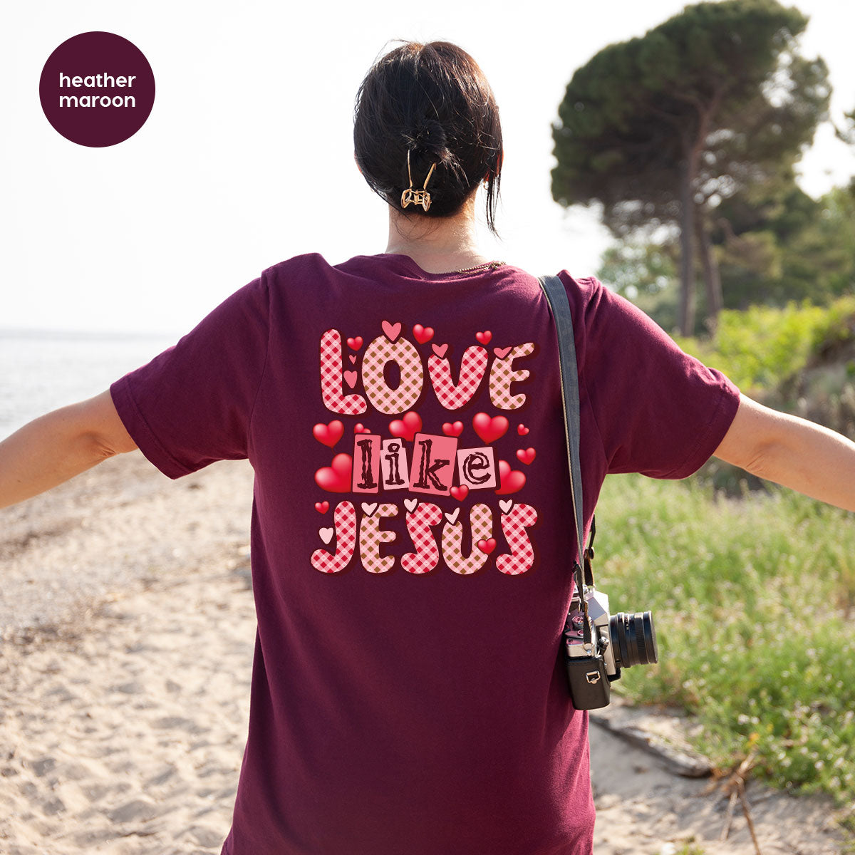 Love Like Jesus Shirt, Valentine's Day Shirt, Best Gift for Lovers