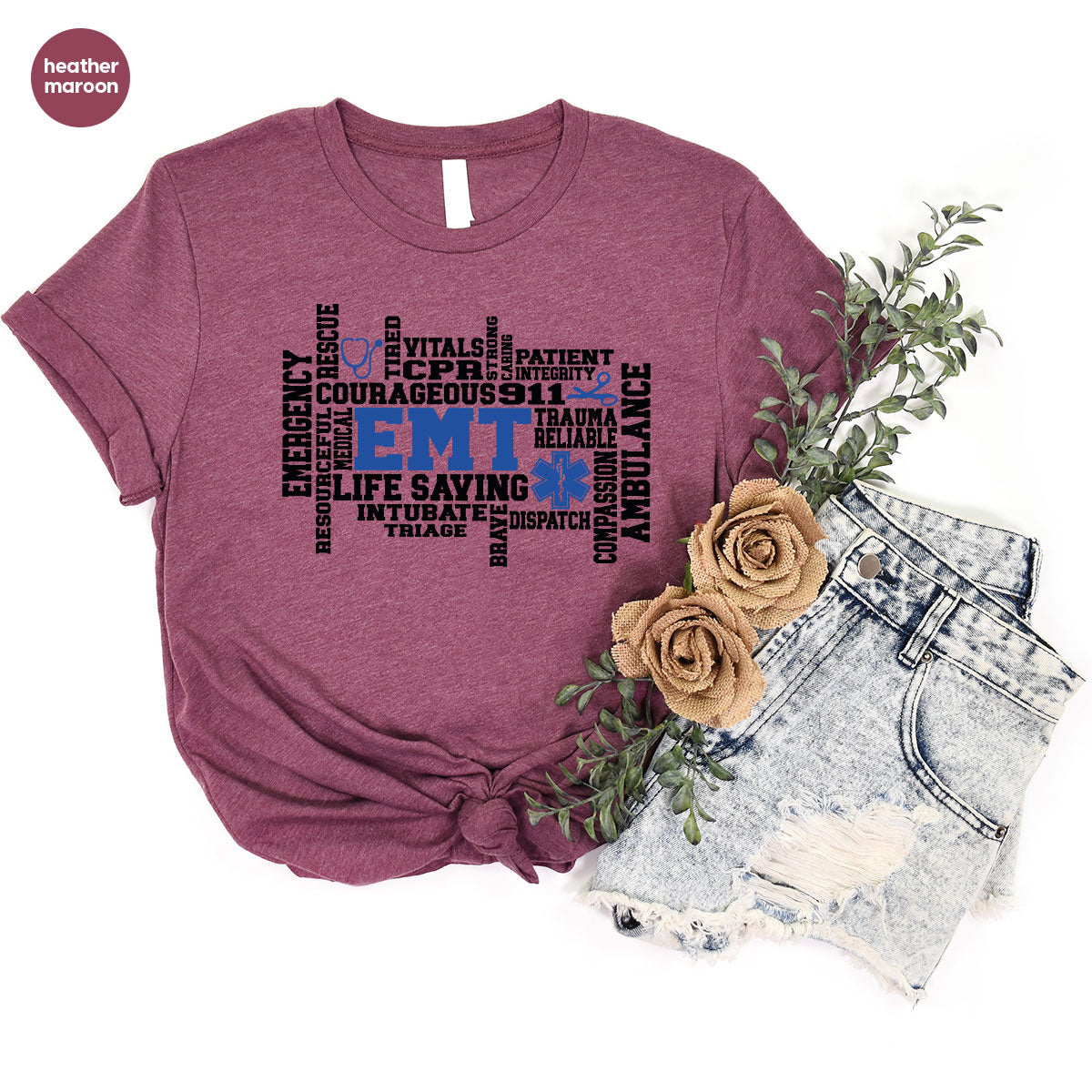 EMT Shirt, Gift For Paramedics, Life Saving T-Shirt