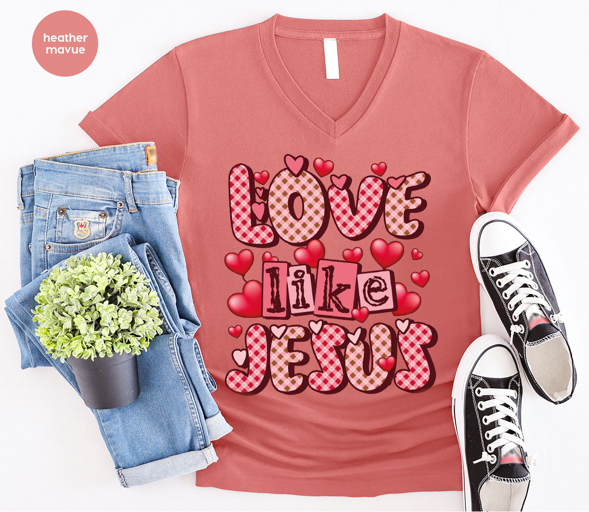 Love Like Jesus Shirt, Valentine's Day Shirt, Best Gift for Lovers