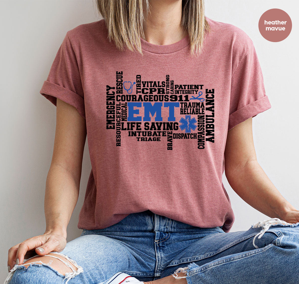 EMT Shirt, Gift For Paramedics, Life Saving T-Shirt