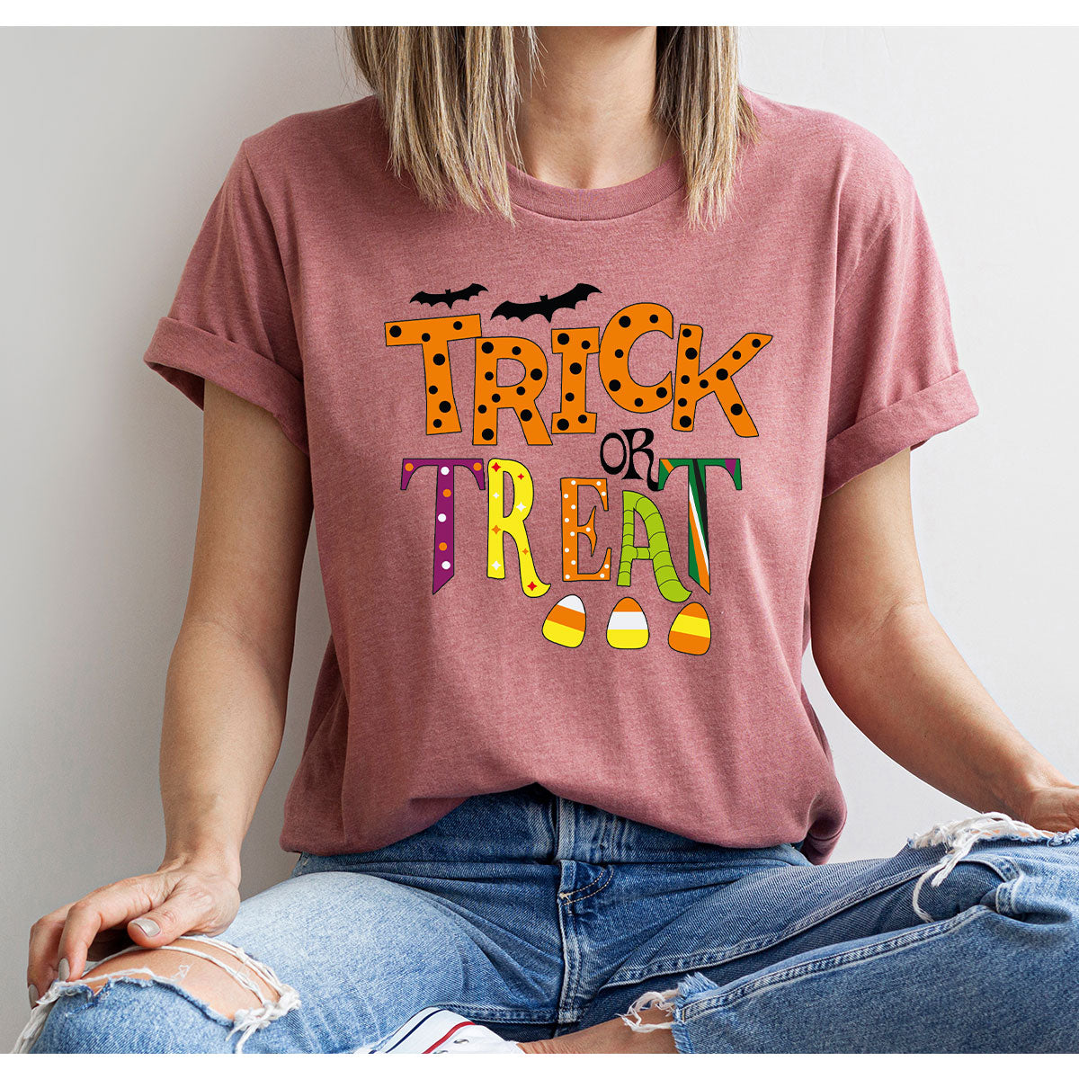 Spooky Season Shirts, Halloween Party Clothing, Spooky Halloween Gifts, Unisex Halloween Bat Shirt, Crewneck Kids Halloween Shirts
