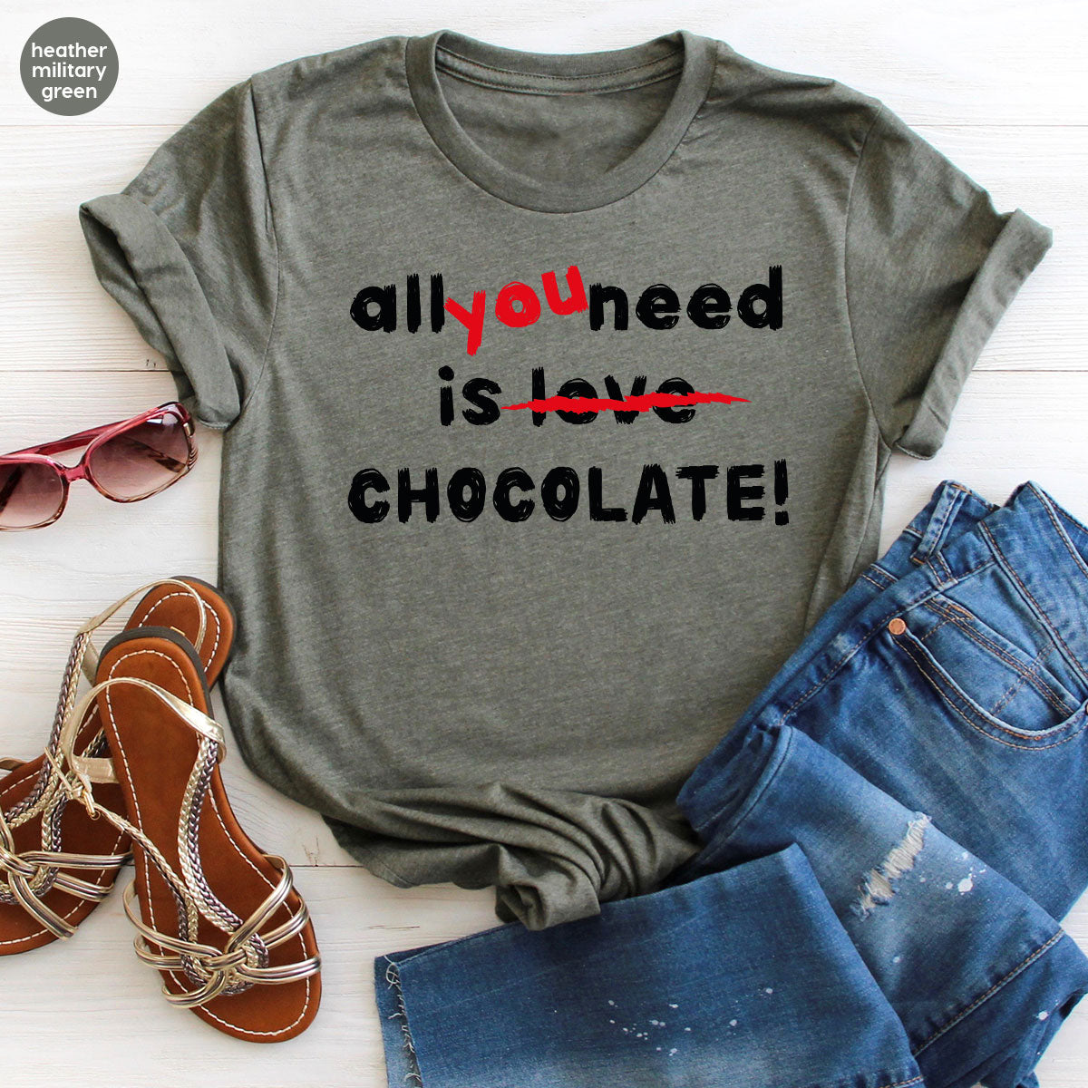 Anti Love Shirt, Chocolate T-Shirt, Anti Valentine's Day T-Shirt