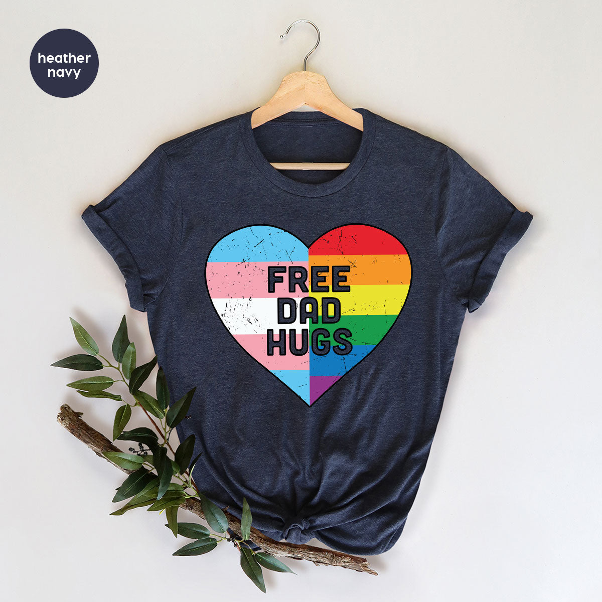 Free Dad Hugs Shirt, LGBT Shirt, LGBT Pride T-Shirt