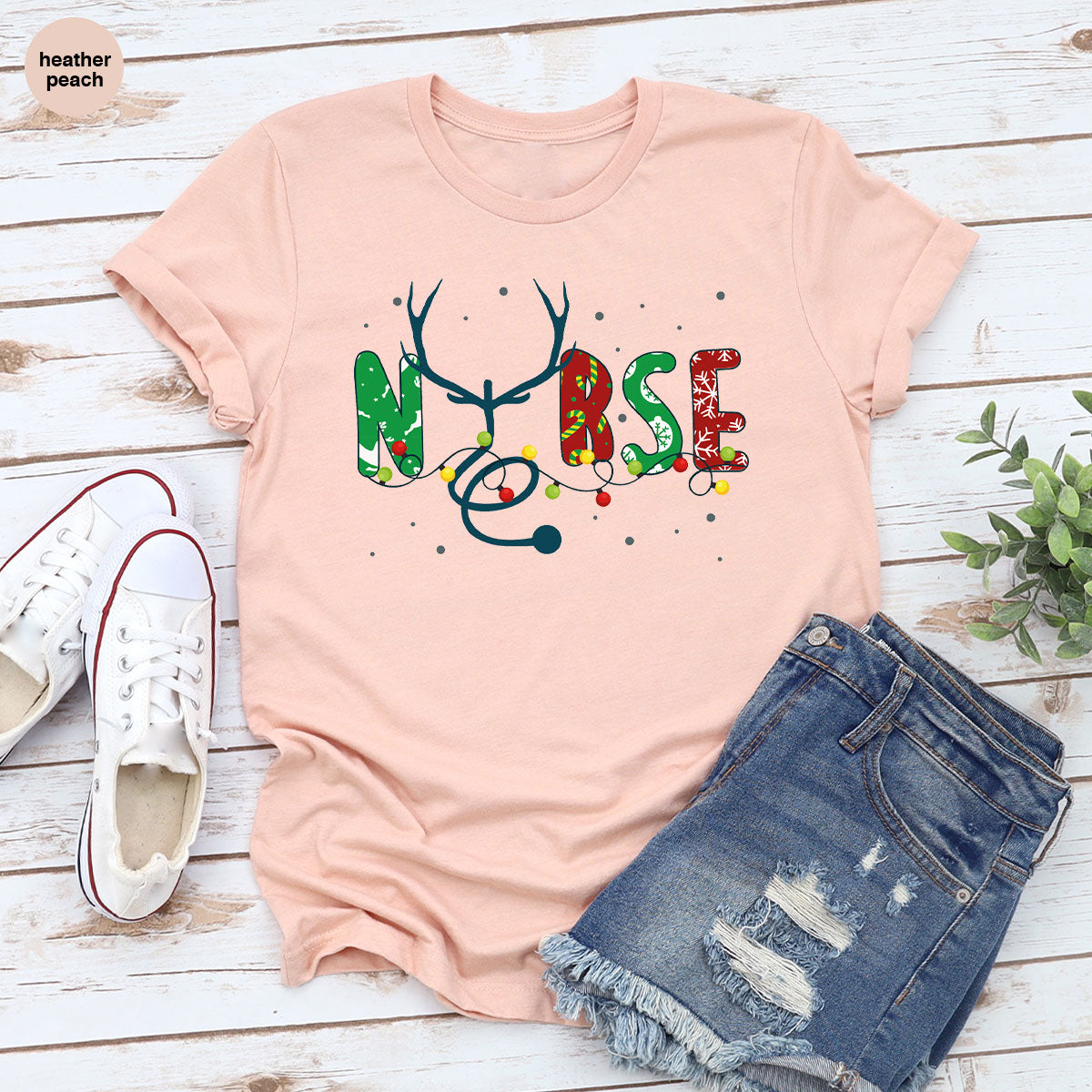 Christmas Nurse Shirt, Health Employee Christmas T-Shirt, Christmas Gift for Nurses