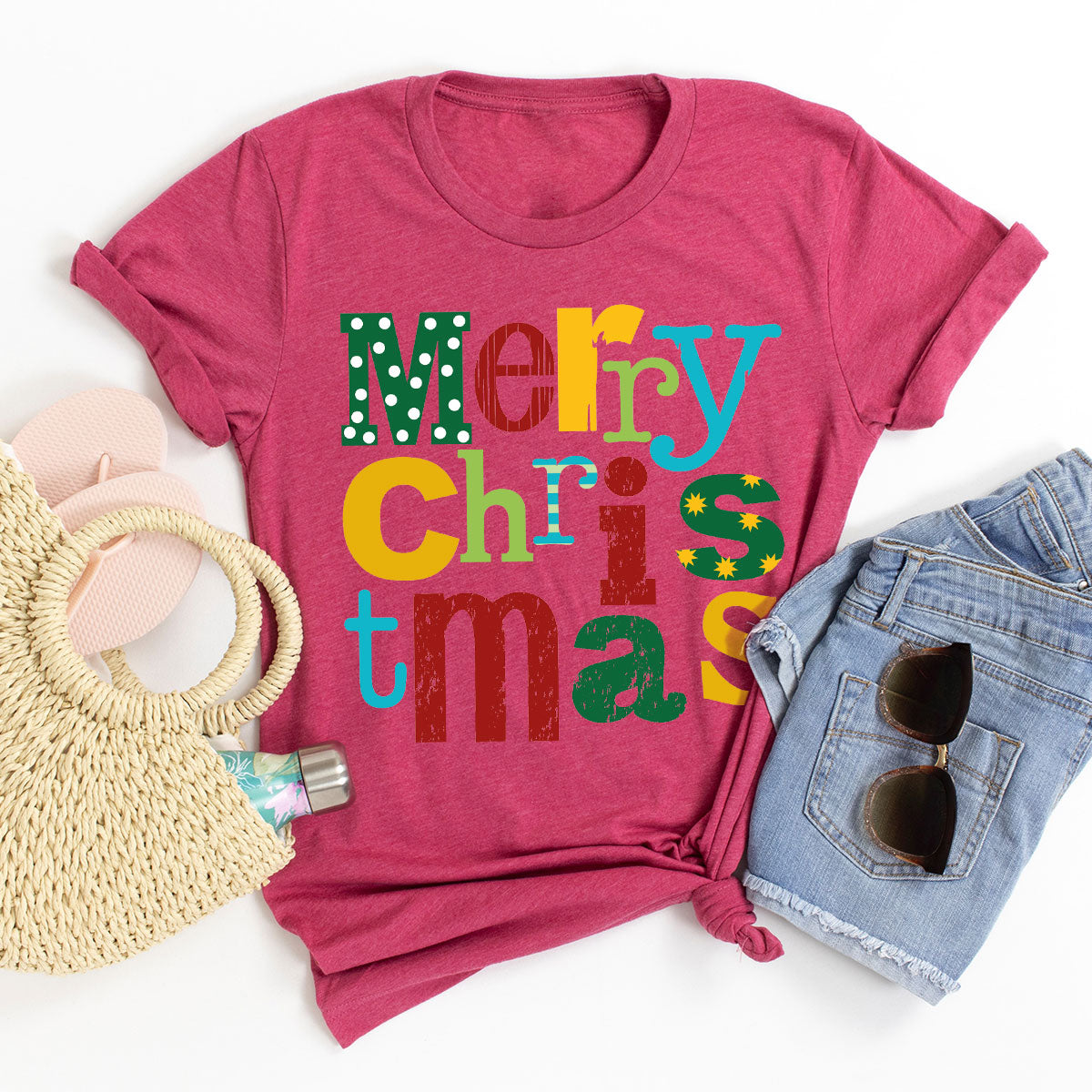 Merry Christmas Shirt, Family Christmas 2023 Tee, Xmas T-Shirt