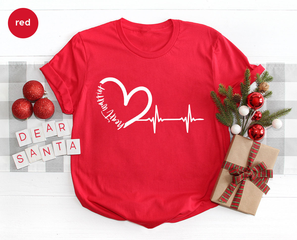 Heart Shirt, Valentine's Day T-Shirt, Valentine's Day Heart Tee