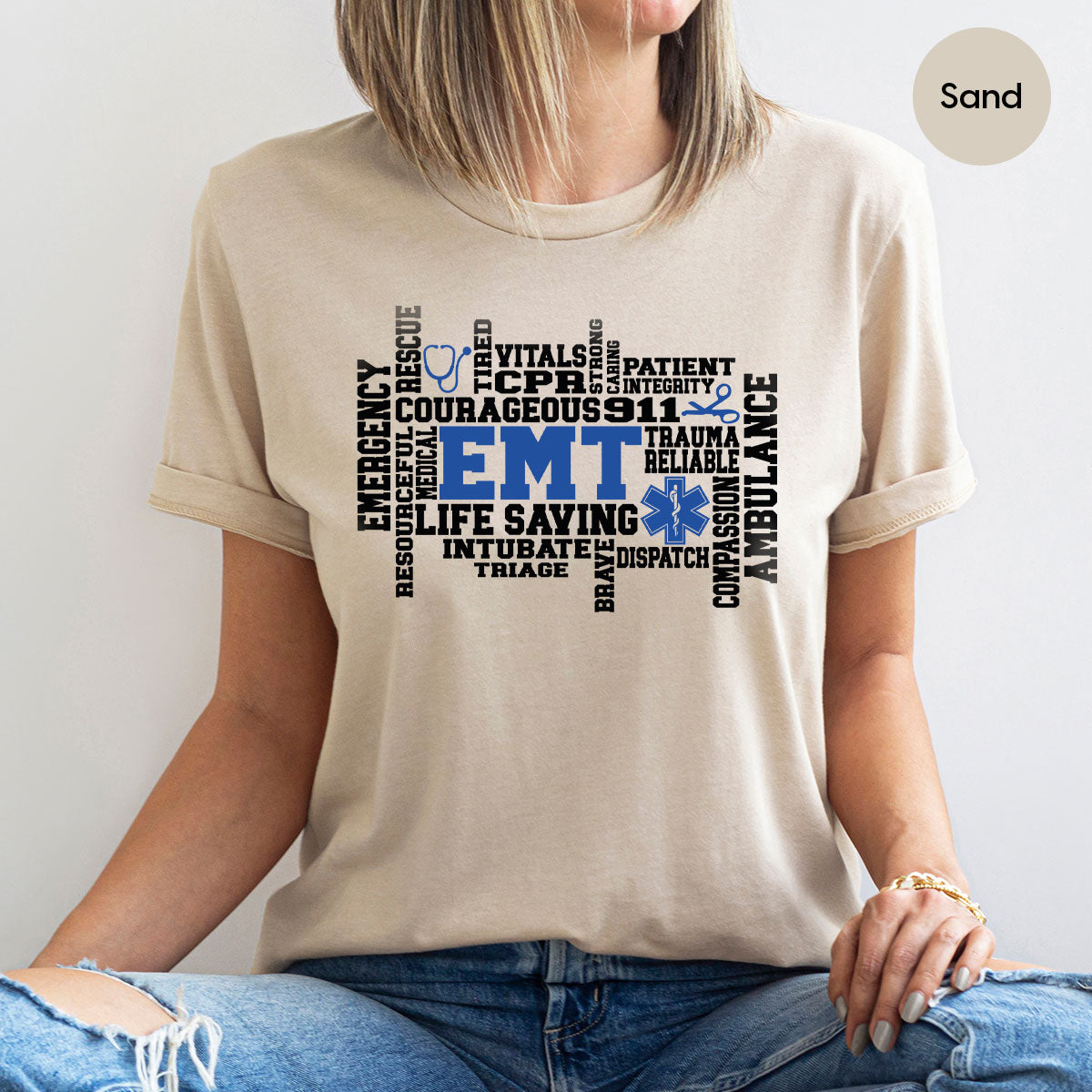 EMT Shirt, Gift For Paramedics, Life Saving T-Shirt