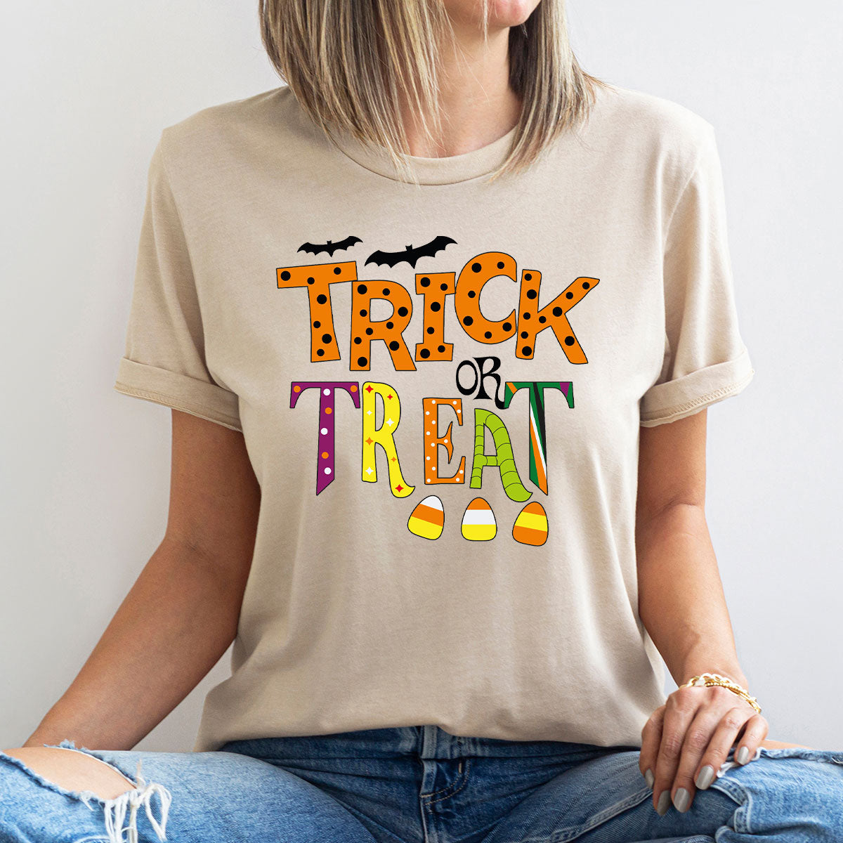 Spooky Season Shirts, Halloween Party Clothing, Spooky Halloween Gifts, Unisex Halloween Bat Shirt, Crewneck Kids Halloween Shirts