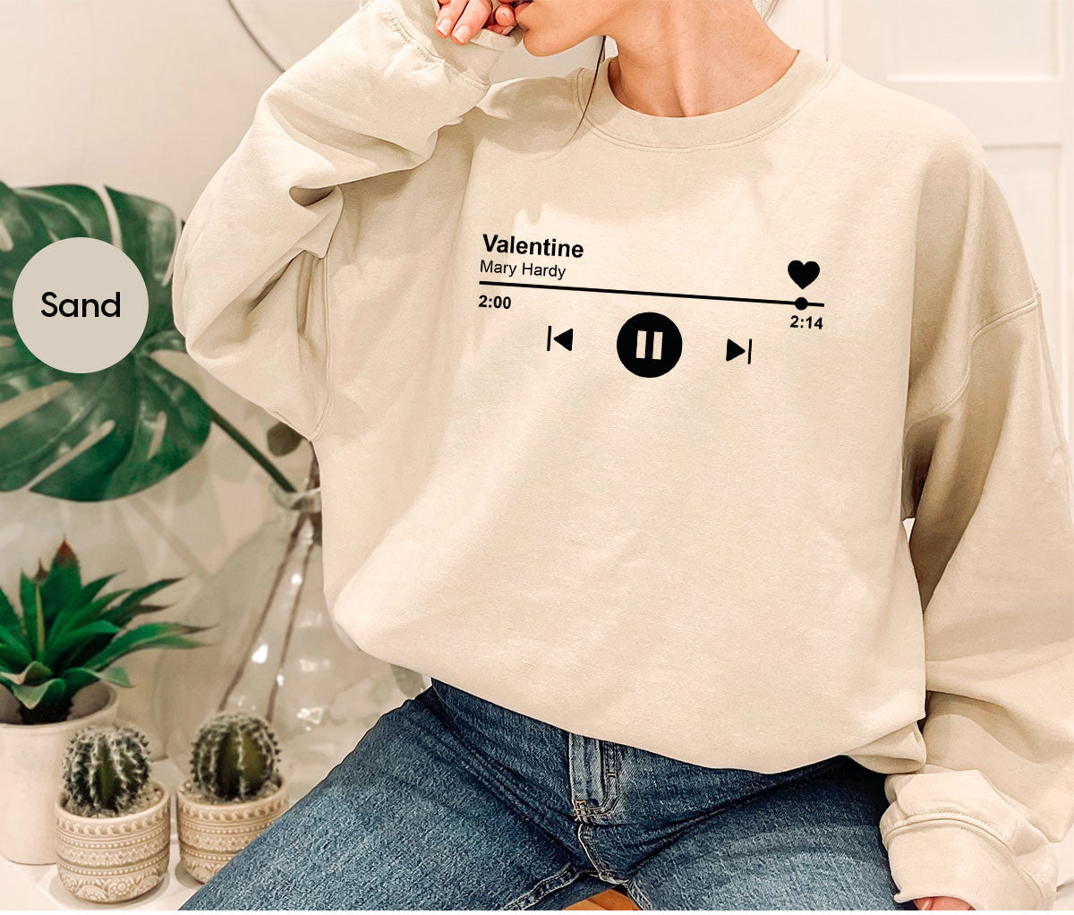 Valentine's Day Shirt, Play Music For Valentine's Shirt, Valentine's Day Playlist T-Shirt