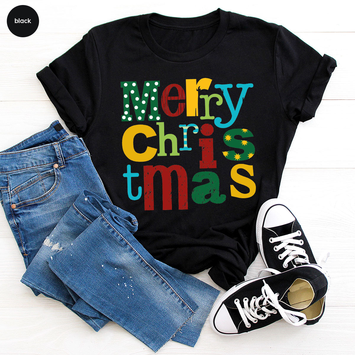 Merry Christmas Shirt, Family Christmas 2023 Tee, Xmas T-Shirt