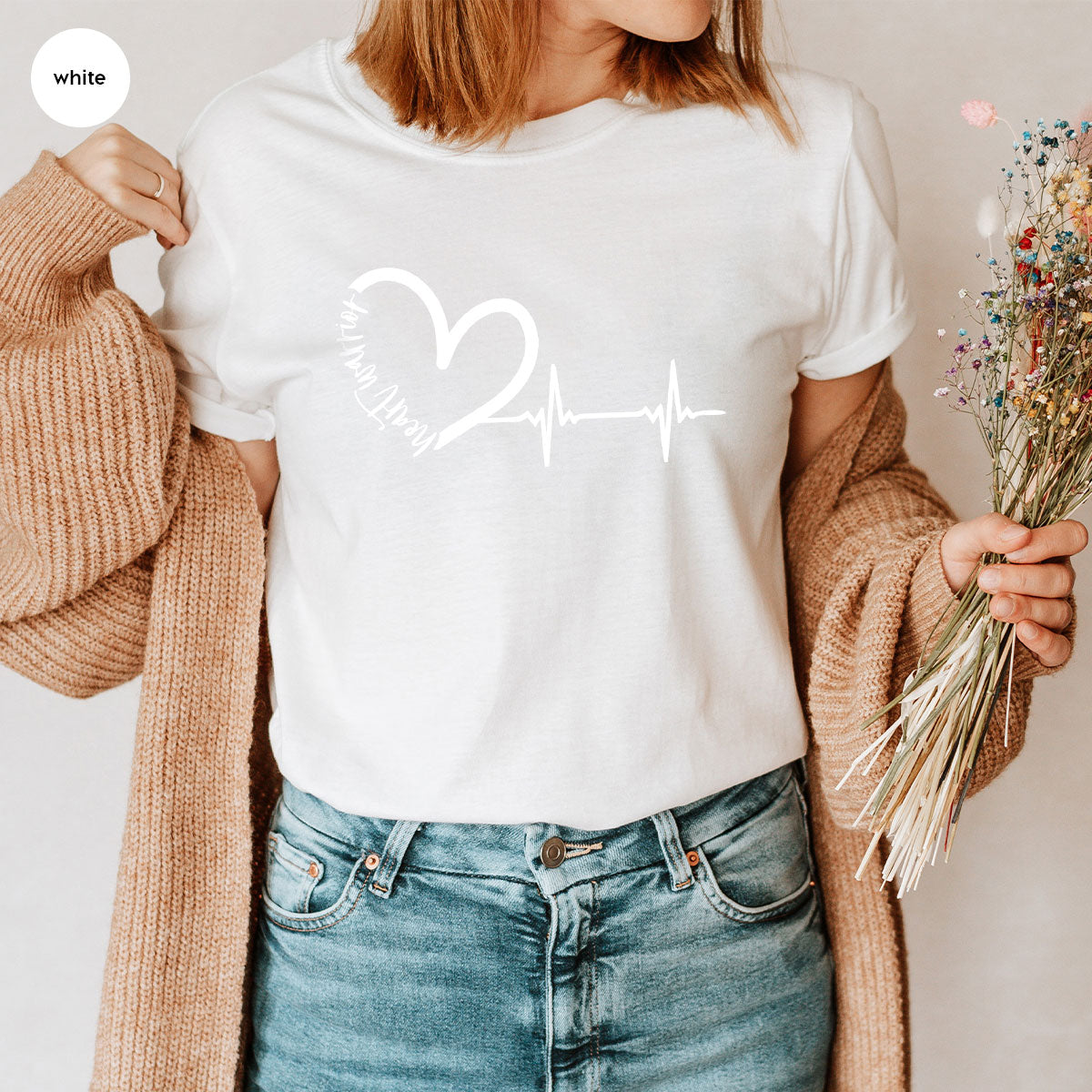 Heart Shirt, Valentine's Day T-Shirt, Valentine's Day Heart Tee