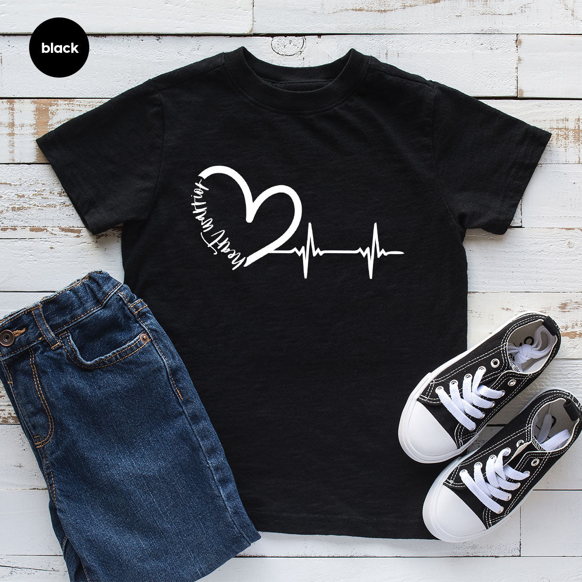 Heart Shirt, Valentine's Day T-Shirt, Valentine's Day Heart Tee