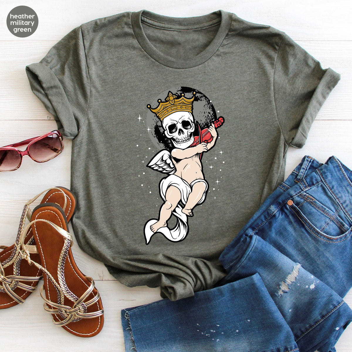 Funny Skeleton Halloween T-Shirt, Baby Skeleton Halloween Tee, Best Halloween Gift