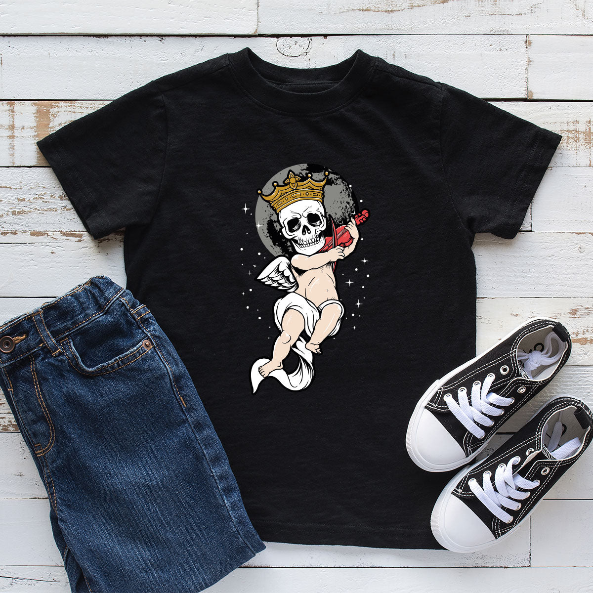 Funny Skeleton Halloween T-Shirt, Baby Skeleton Halloween Tee, Best Halloween Gift