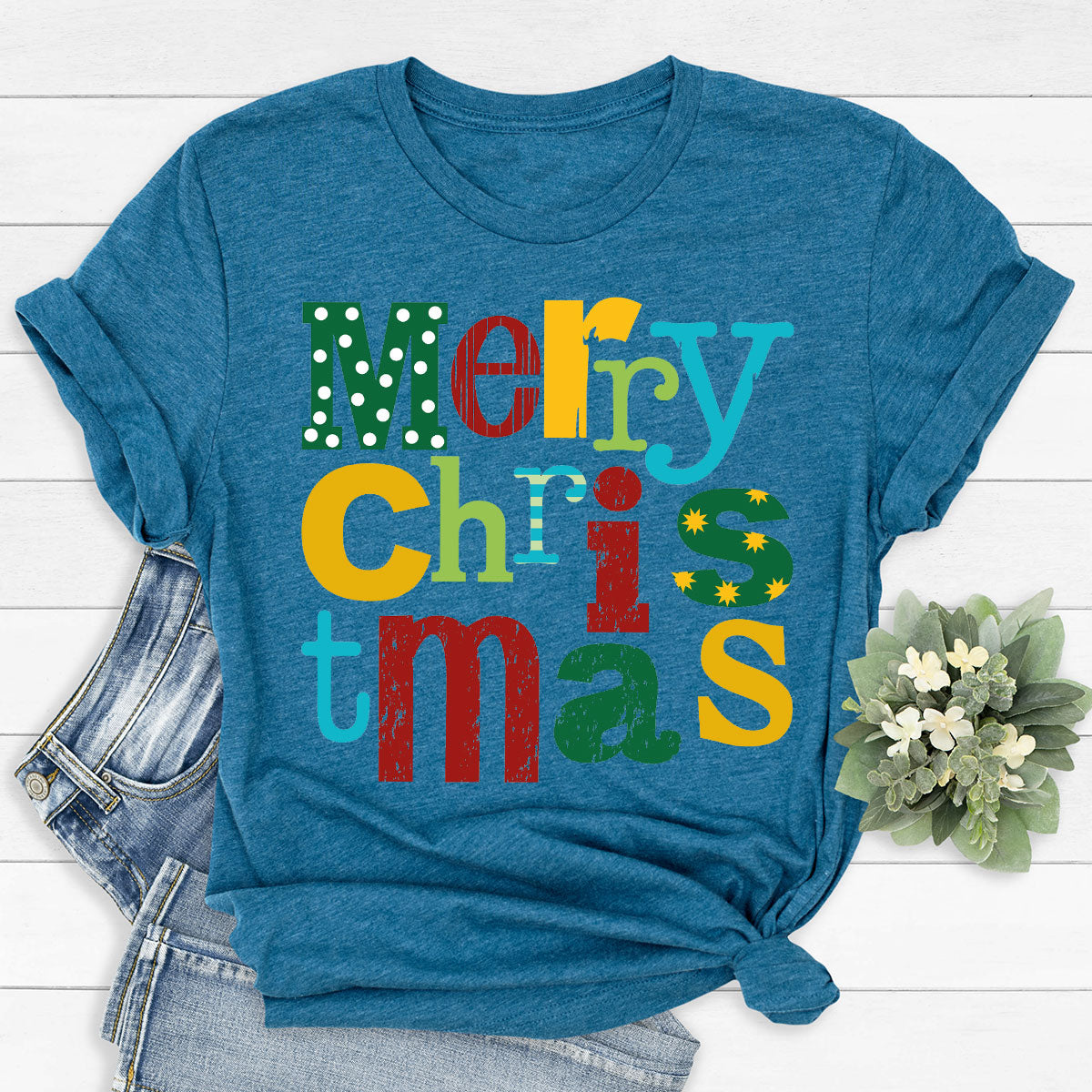 Merry Christmas Shirt, Family Christmas 2023 Tee, Xmas T-Shirt