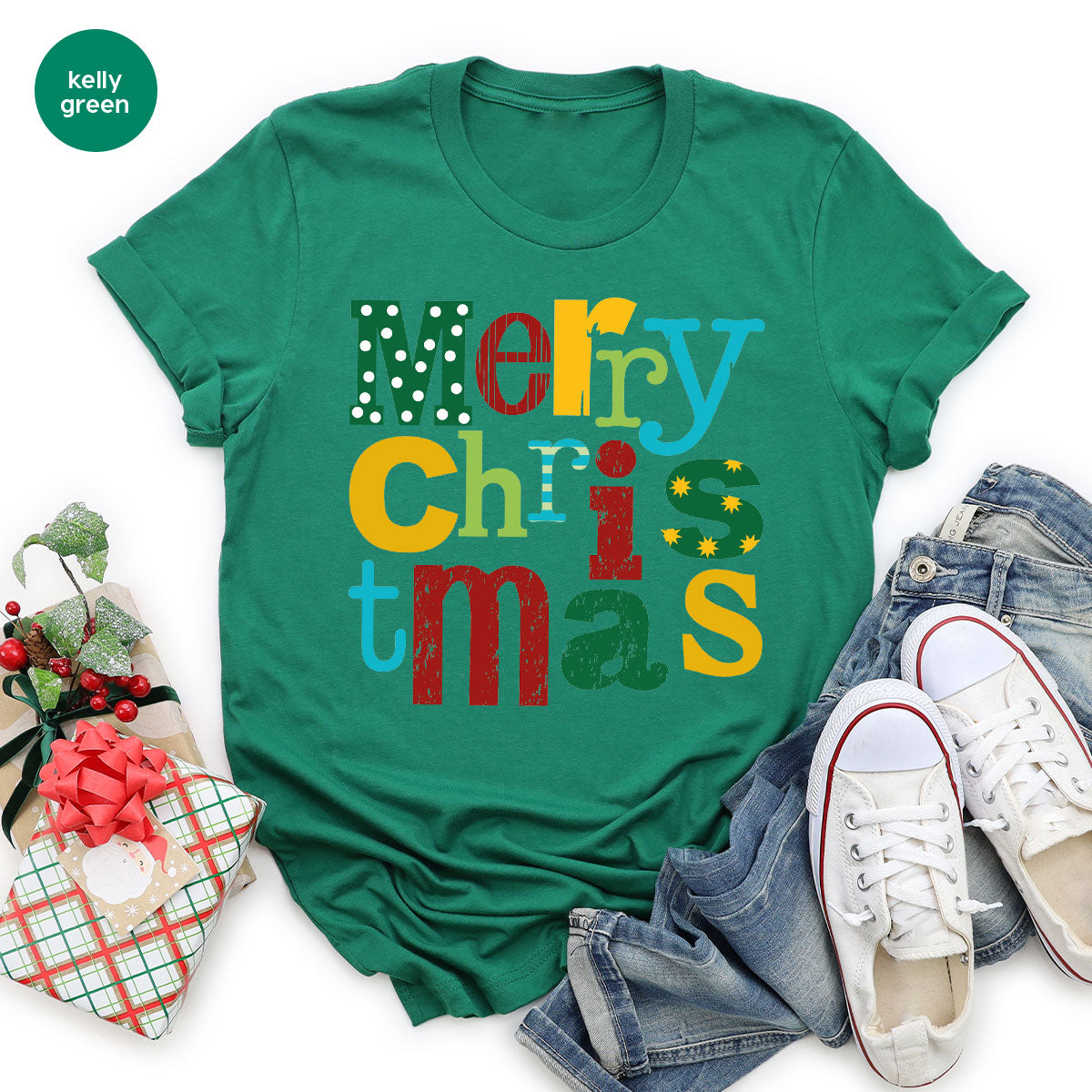 Merry Christmas Shirt, Family Christmas 2023 Tee, Xmas T-Shirt