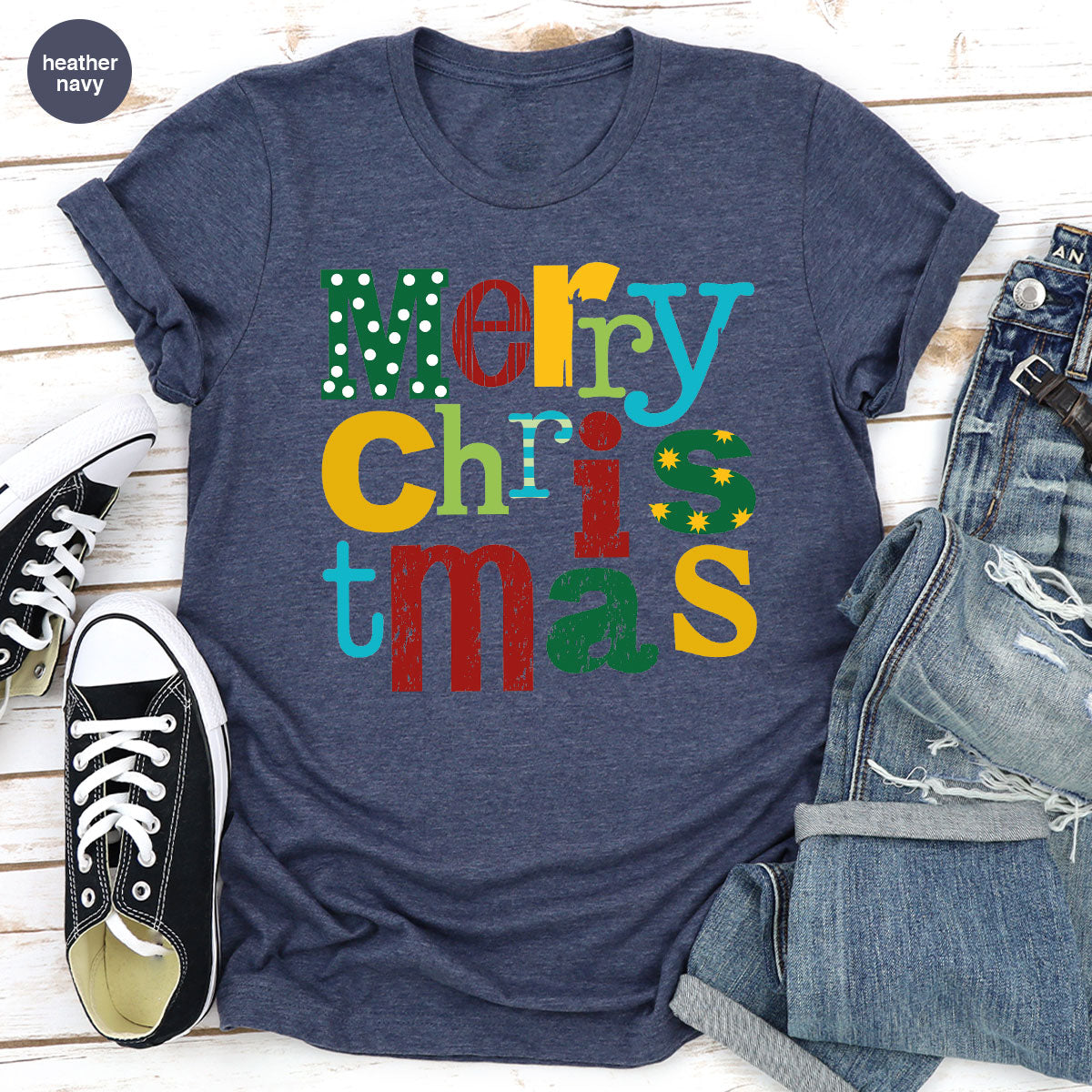 Merry Christmas Shirt, Family Christmas 2023 Tee, Xmas T-Shirt