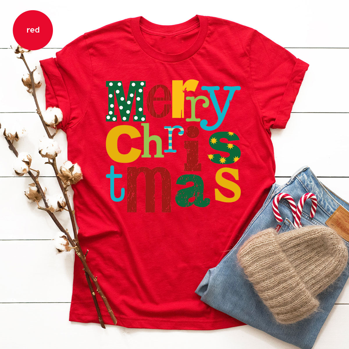 Merry Christmas Shirt, Family Christmas 2023 Tee, Xmas T-Shirt