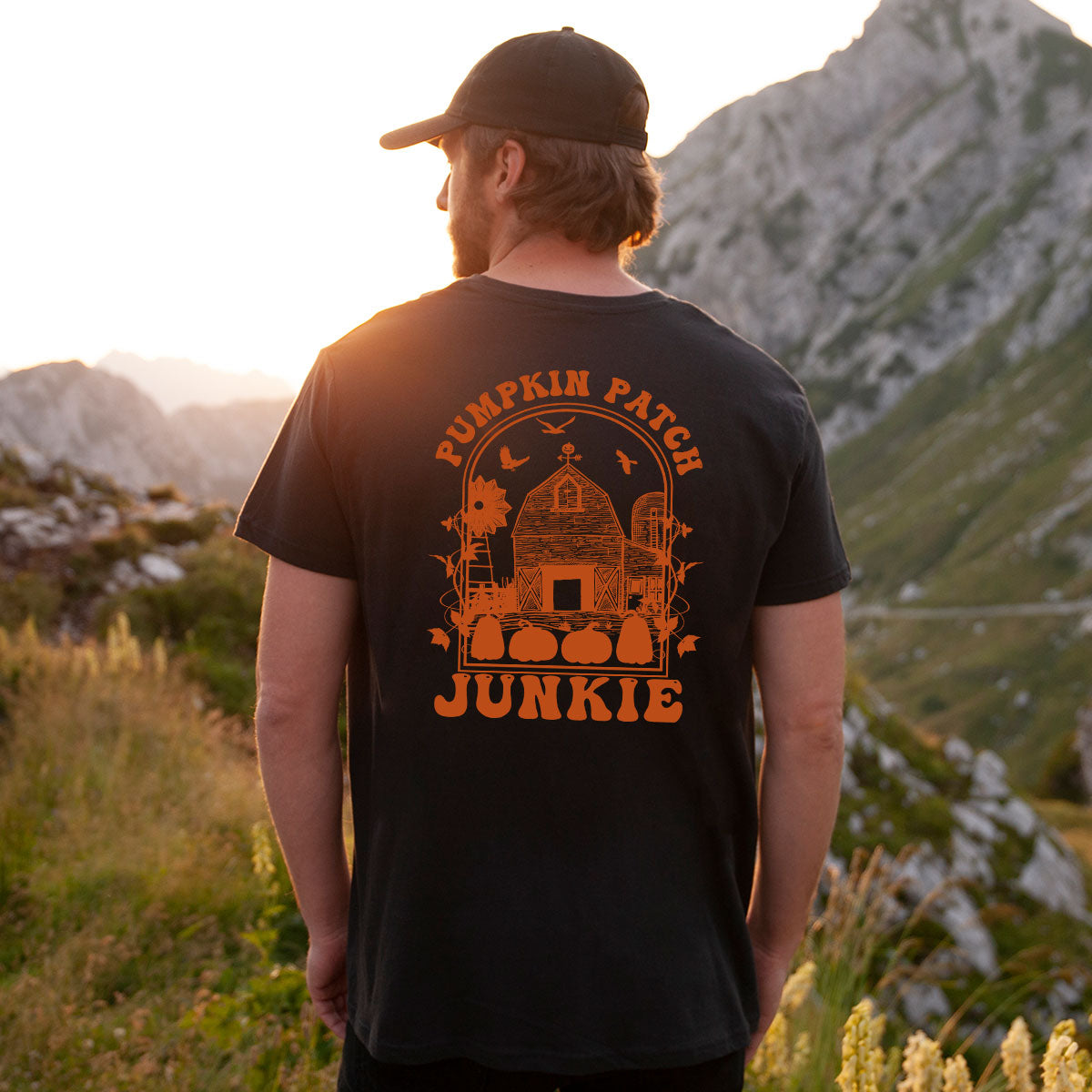 Junkie T-Shirt, Gift T-Shirt For Halloween, Pumpkin Halloween Shirt
