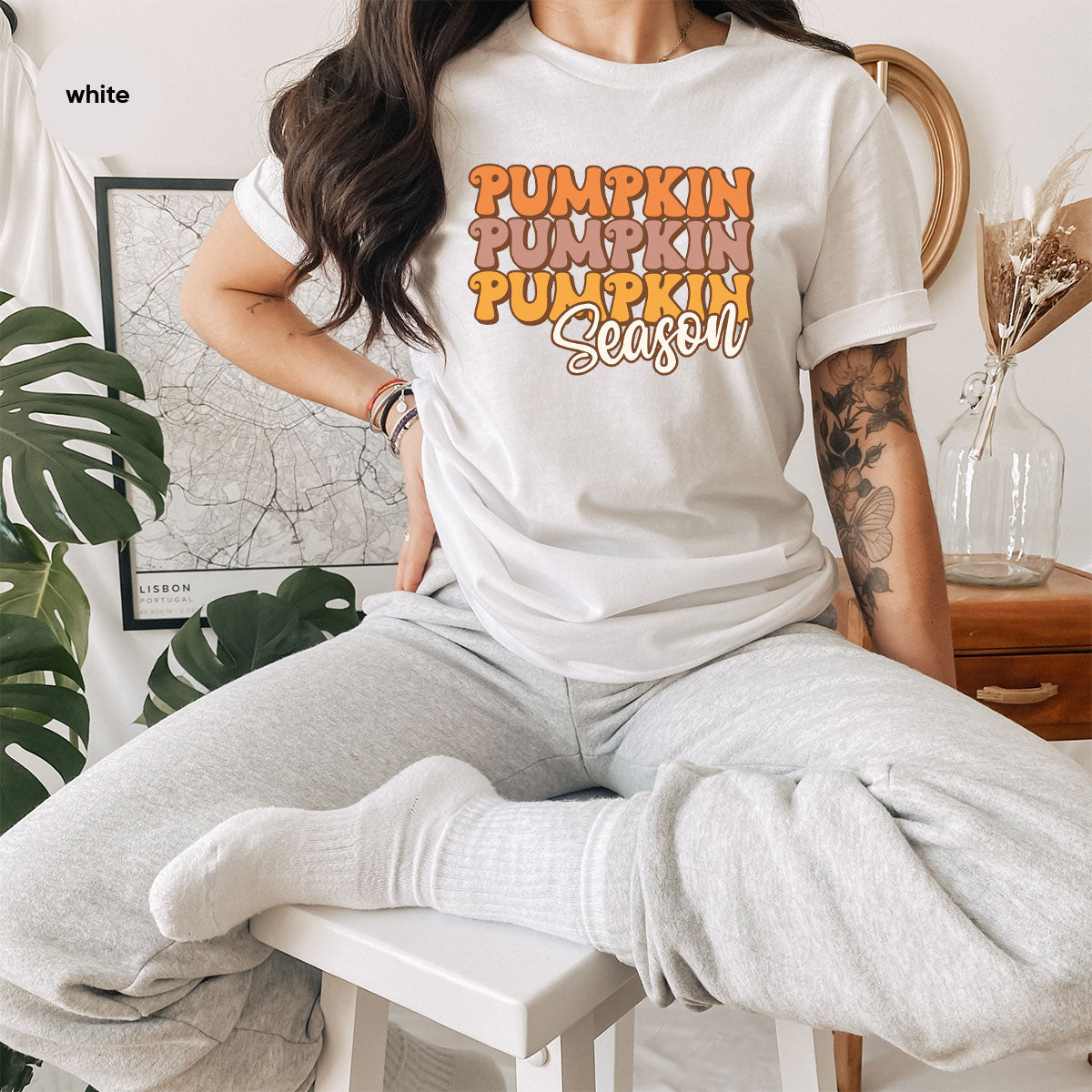 Fall Shirt, Fall Pumpkin Season Shirt, Thanksgiving 2022 T-Shirt, Cute Fall Graphic Tee