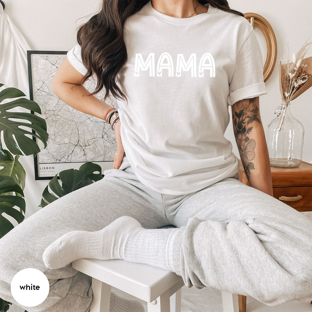 Mama Shirt, Valentine's Day Gift For Mamas, 2023 Valentine's Day Shirt