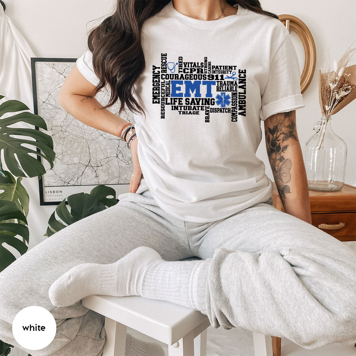 EMT Shirt, Gift For Paramedics, Life Saving T-Shirt