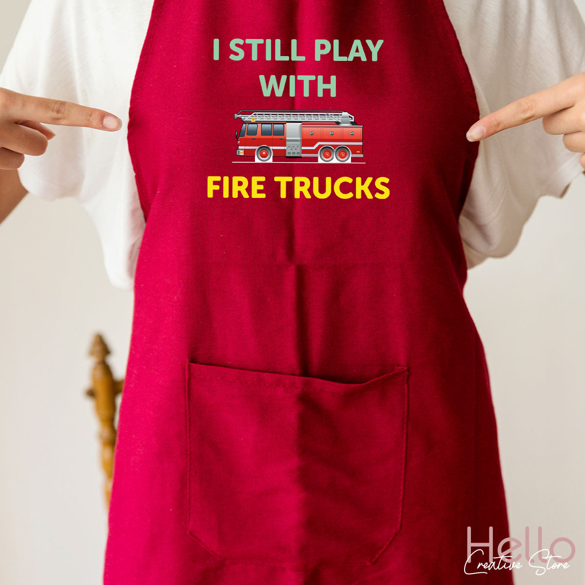 Fire Truck Shirt, Funny Fire Fighter T-Shirt, Fireman Tee