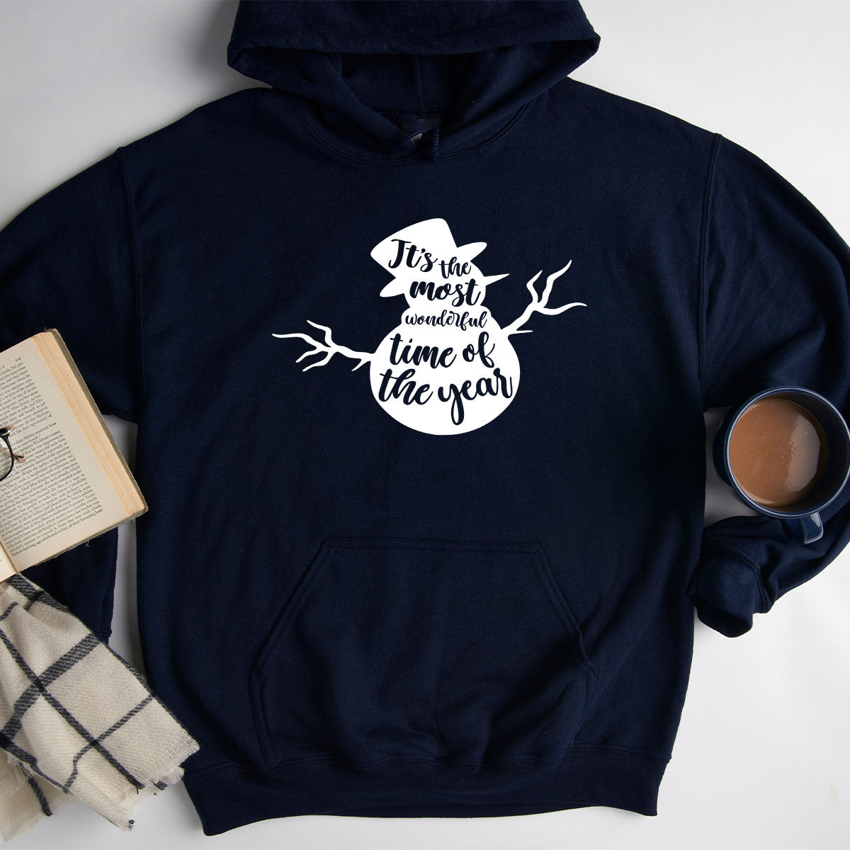 Snowman Christmas Hoodie, Funny Christmas Design, 2023 Xmas Funny Sweatshirt