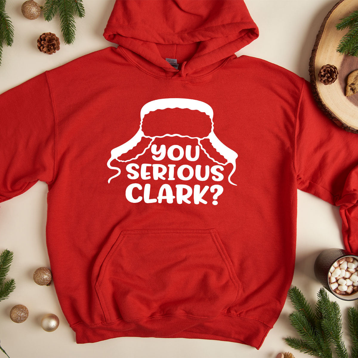 Christmas 2023 Hoodie, You Serious Clark Hoodie, Family Chrismtas Hoodie