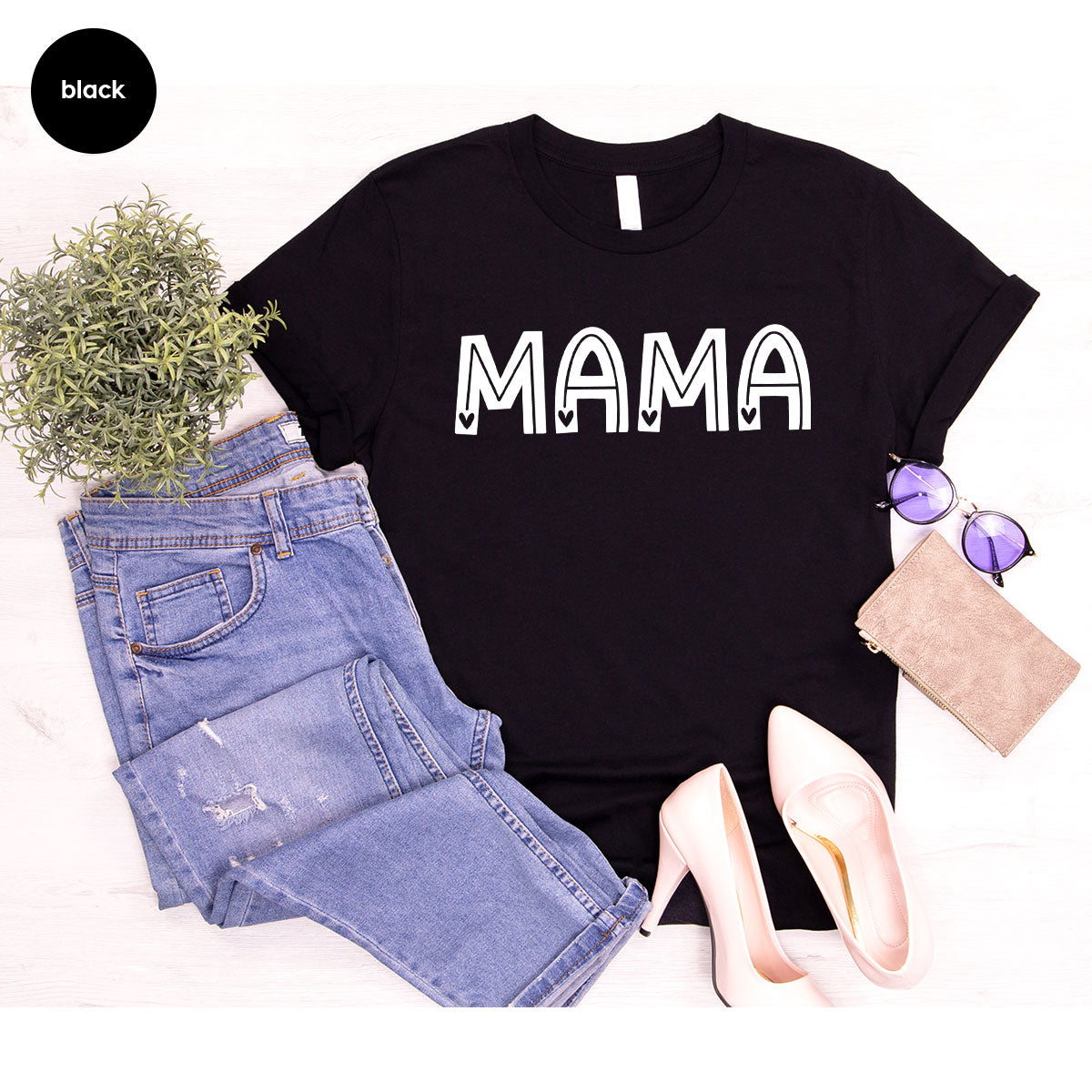 Mama Shirt, Valentine's Day Gift For Mamas, 2023 Valentine's Day Shirt