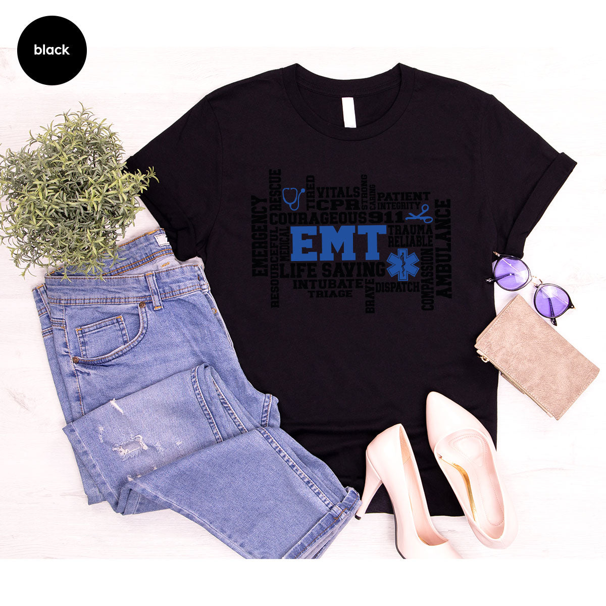 EMT Shirt, Gift For Paramedics, Life Saving T-Shirt