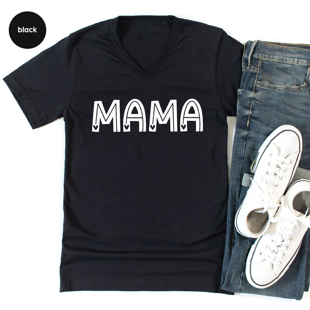 Mama Shirt, Valentine's Day Gift For Mamas, 2023 Valentine's Day Shirt