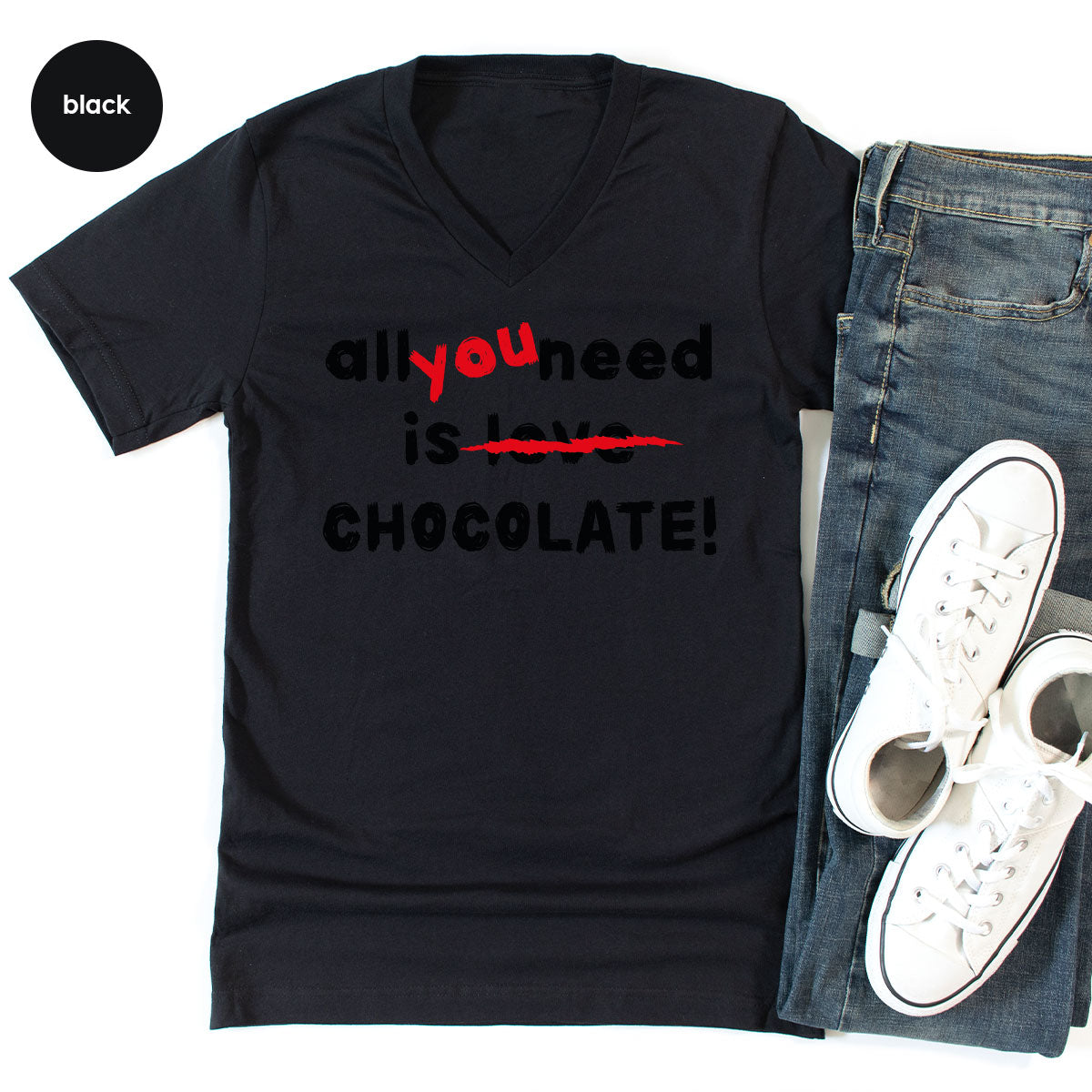 Anti Love Shirt, Chocolate T-Shirt, Anti Valentine's Day T-Shirt