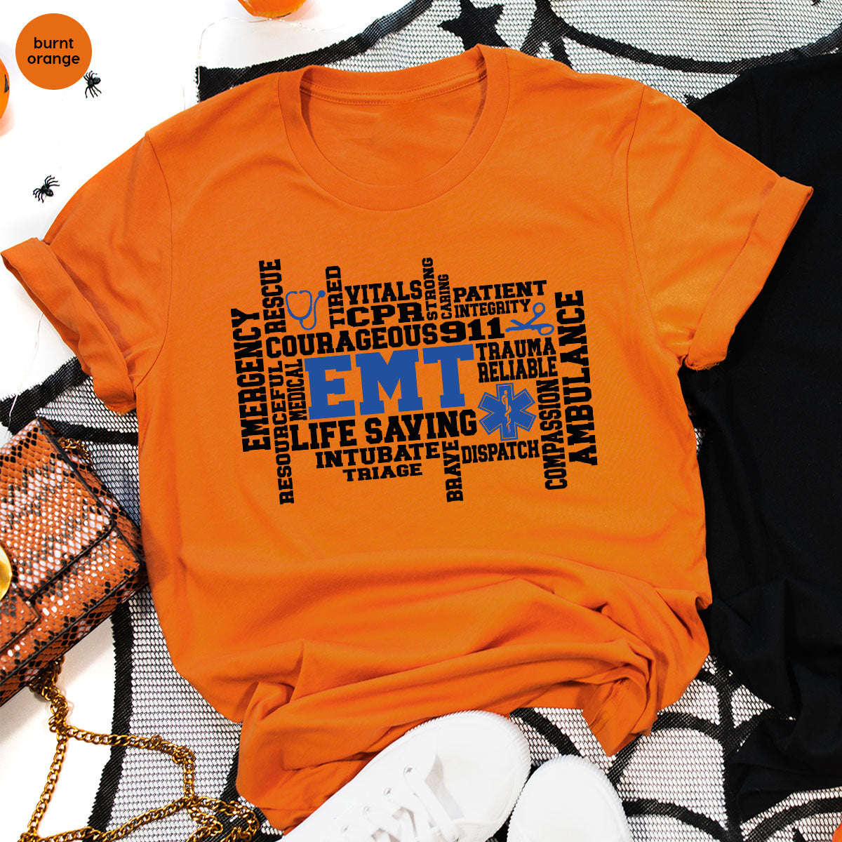 EMT Shirt, Gift For Paramedics, Life Saving T-Shirt