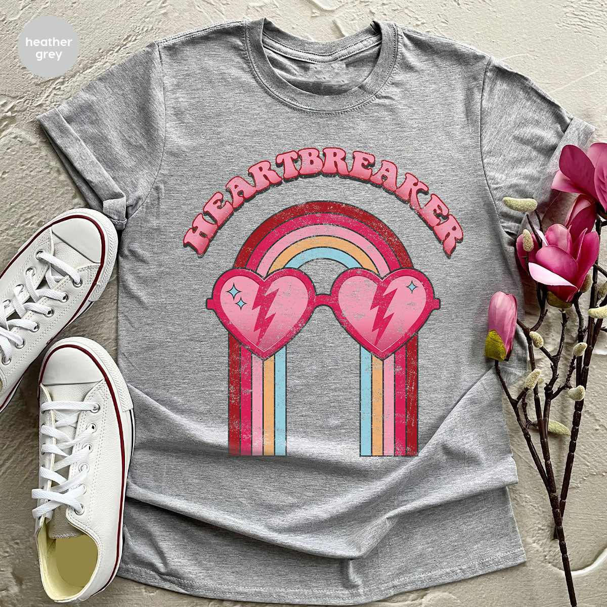 Heartbreaker Shirt, Anti Valentine's Day T-Shirt, Gift for Anti Love Shirt