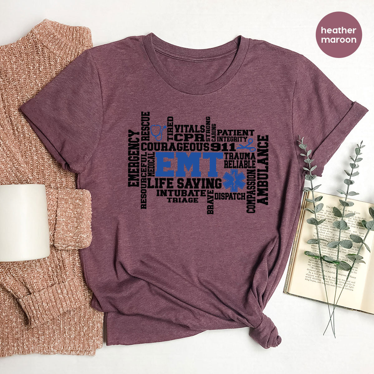 EMT Shirt, Gift For Paramedics, Life Saving T-Shirt