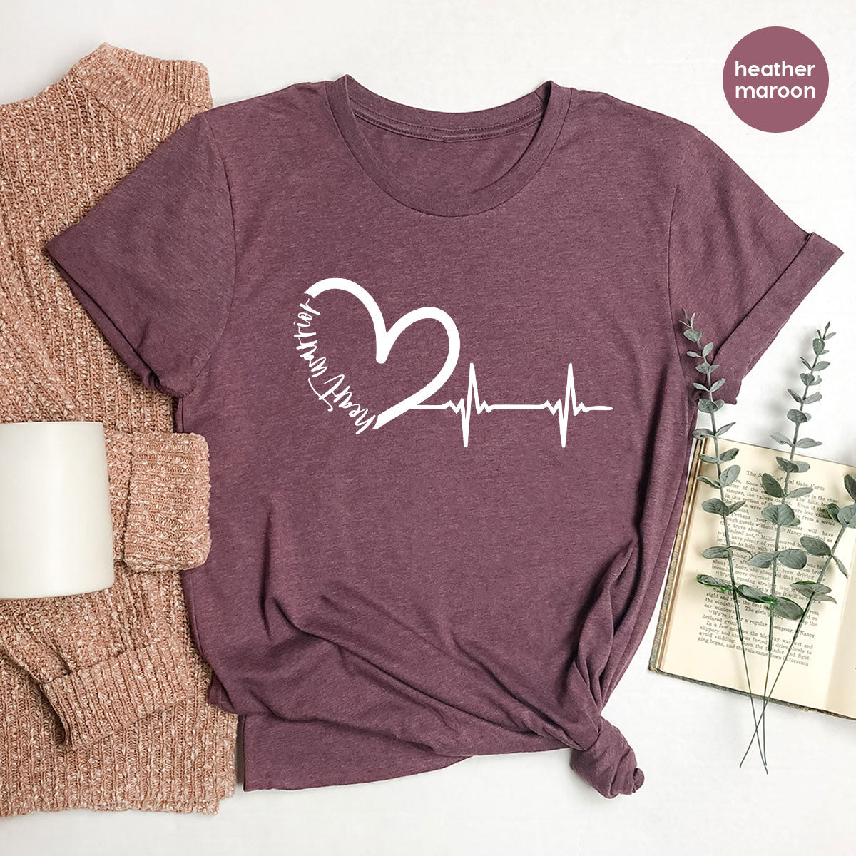 Heart Shirt, Valentine's Day T-Shirt, Valentine's Day Heart Tee