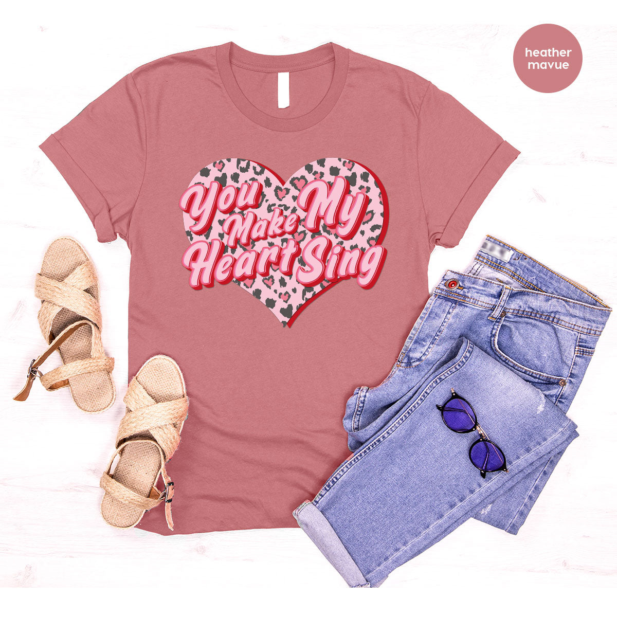 You Make My Heart Sing Shirt, Valentine's Day Romantic Gift