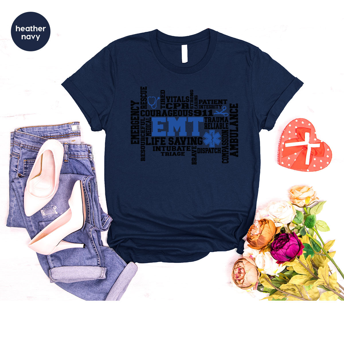 EMT Shirt, Gift For Paramedics, Life Saving T-Shirt