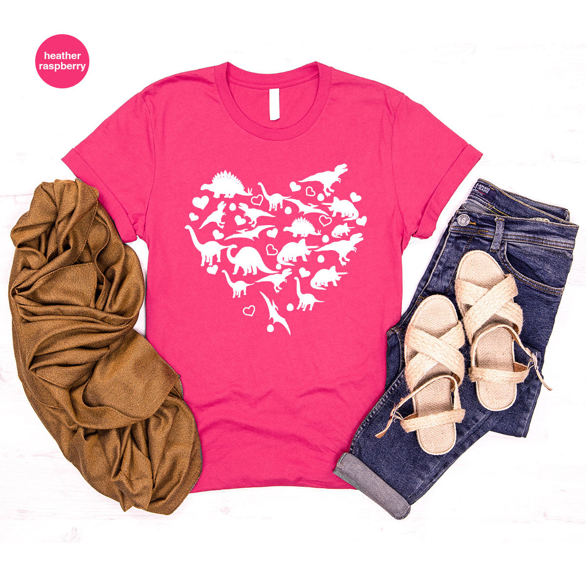 Dinosaur Shirt, Valentine Dinosaur T-Shirt, 2023 Valentine Gift