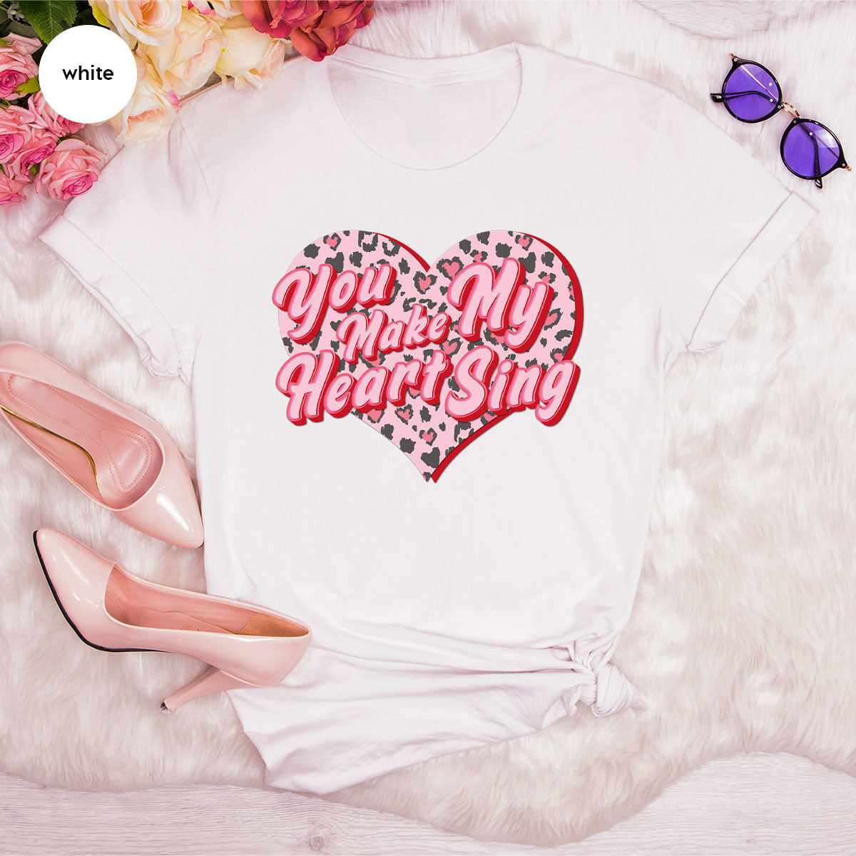 You Make My Heart Sing Shirt, Valentine's Day Romantic Gift