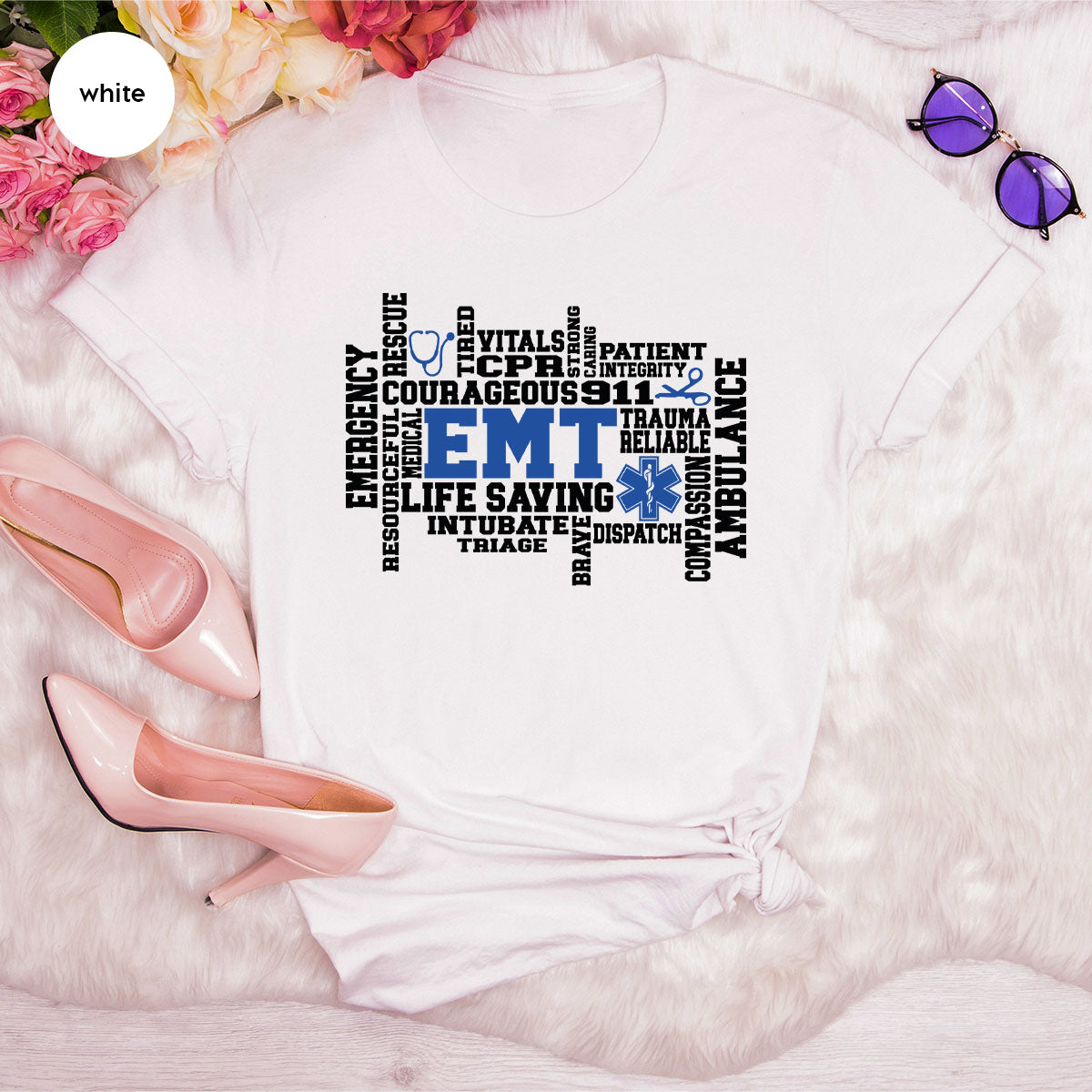 EMT Shirt, Gift For Paramedics, Life Saving T-Shirt